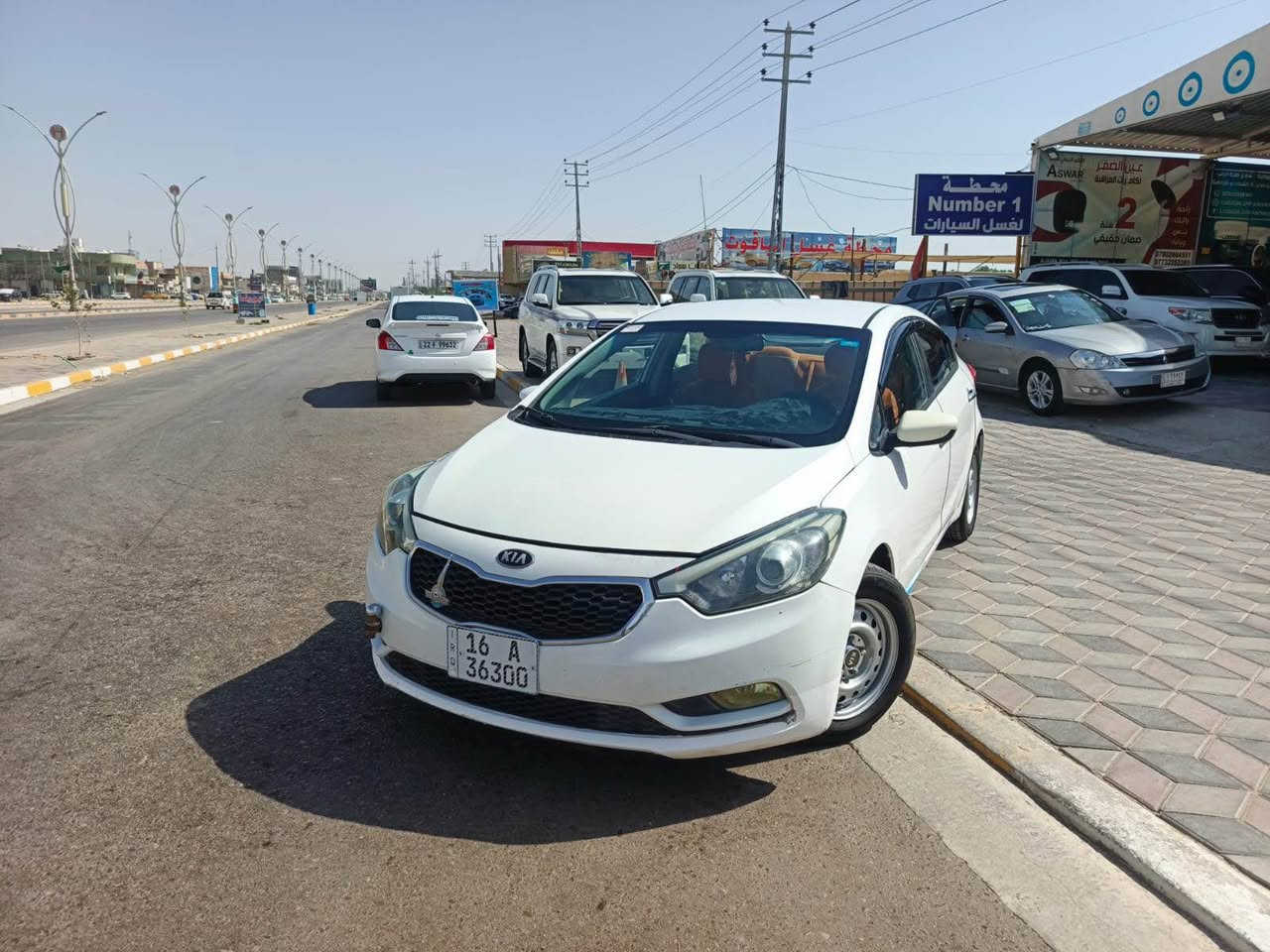 سيراتو موديل 14 خليجي نص مواصفات مكفوله من الضربه فقط صبغ قليل كلش تخم تاير تبريد حداديه محرك كير كفاله السعر خاص مكاني ديوانيه *********** ديوانية, القادسية
