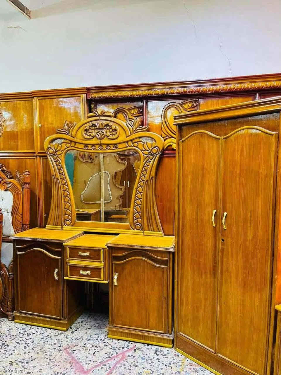 غرفة نوم صاج عراقي 🔥
🛏️ الخامة: صاج داخل وخارج + ظهر جرجوبة صاج قوي 📦 عدد القطع: 6 قطع + ملحق عالي 💪 عملية، متينة، وتتحمل الاستخدام اليومي
✨ النظافة: 90% 💯
💰 السعر: 800 ألف فقط 〽️
🪛 شد ونقل مجاني داخل بغداد 🚚 📦 التوصيل إلى جميع المحافظات (الكروة على المشتري) 🚛〽️🎻


**إذا كنت صاحب هذا الإعلان وتريد حذفه لأي سبب، رجاءا أرسل رسالة إلى الدعم الفني**