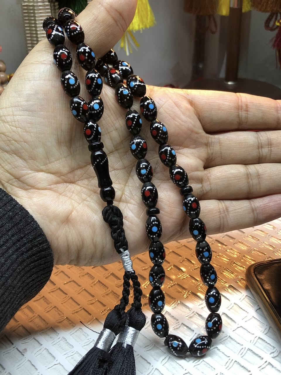 السلام عليكم
مسباح يسر بحر الاحمر بلدي مطعم فول فاير مثل ماواضح بالتصوير كركوشه حياكه 
الوزن ٢٦ غم القياس ٩/١٣ العدد ٤١ خرزه 
السعر مـטּ الاخير ٢٥ الف شامل التوصيل بلاش البلاش


**إذا كنت صاحب هذا الإعلان وتريد حذفه لأي سبب، رجاءا أرسل رسالة إلى الدعم الفني**