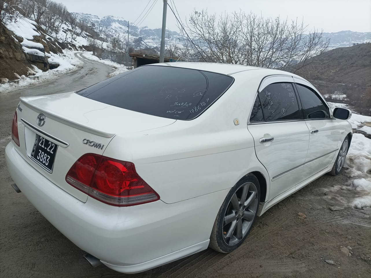 TOYOTA CROWN 2005
بڕاوە بڕاوە
مۆدێل 2005
182 گەوڕە بەکەوڕە بێ دوکەڵ
کامل مەسروف کڕاوە کارەبای هەموو مەزبوتە گەرمی بەستراوە جامەکانی هەڵ گیڕاوە 
GPS
ABS
سێ دووگمە 
تەعدیت سوڕعەو کارەبای مەزبوت
سوکان لەگزز
تاقم بانسی نوێیە هایدڕۆلیکی تازە گۆڕاوە پاتری نوێیە کامل سەیاڕەکە جایزەو ماڵی دۆستە
سعری 56 معامەلە
شوێن ڕانیە
0751 754 4608
0770 859 8855
