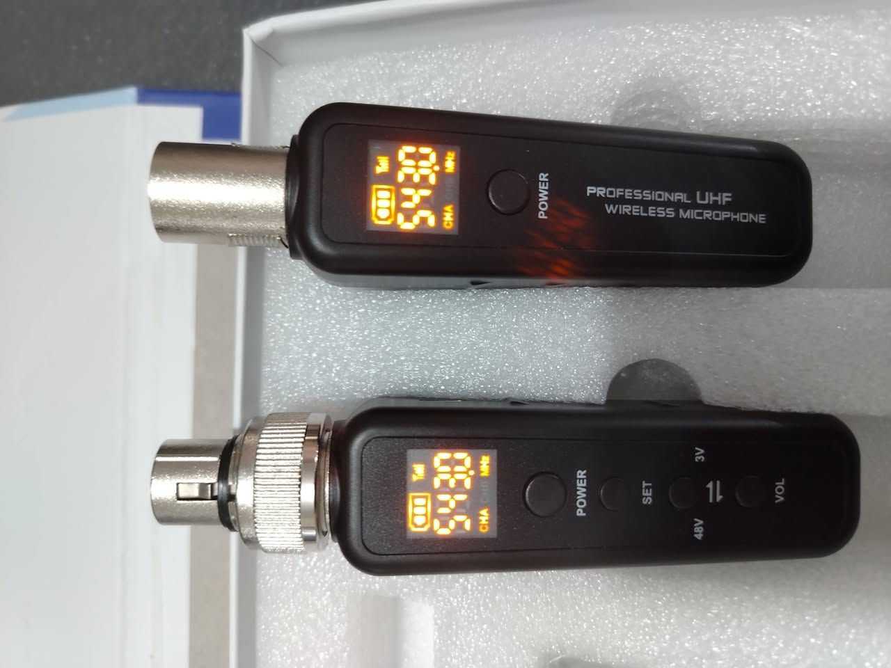 السلام عليكم ورحمة الله وبركاته خدام الحسين مرسلات مال مايكات سلكي المده الحقيقي 50متر مع مايكات GBL المدهالحقيقي60 متر مع مايكات لاسلكي سنهايزر الجيل 4 دبل كويل اكرر دبل كويل موتك المده الحقيقي 150 متر كلهن باله جديد بكارتونته وجيسه مامستعملات اي استفسار هذه رقمي *********** اخوكم ملا عصام الكربلائي
