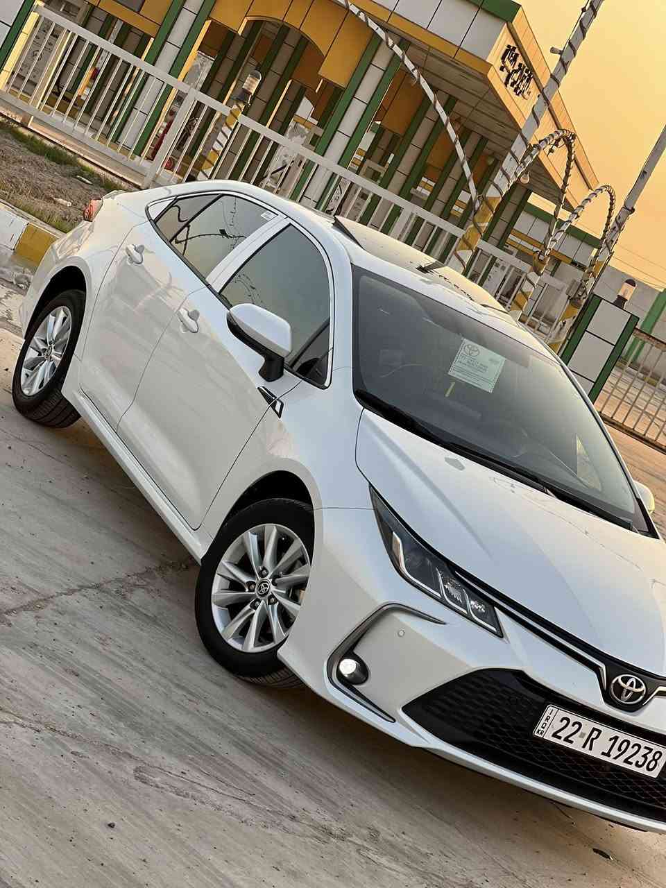 تيوتا كورلا 2023 خليجي ساز ياباني أصل  
خليجي(كفالة صبغ وضربة وتبديل وفتح

رقم أربيل الدولي سنوية جديدة وهزة جديدة تحويل ثاني يوم بشرط 

ـــــــــــــــ

فئة الـ GLI فول مواصفات:

فتحة سقف 

تحكم ستيرن 

شاشة چبيرة تدعم نظام الكار بلاي 

أشاير بالمري 

وضعيات قيادة 

دواخل لونين بلاد 

حساسات خلفية 

بصمة تشغيل عدد 2 

حساسات أمامية 

مانع تصادم 

تبريد قطعتين 

مداخل شحن USP أمامية وخلفية 

شاشة عرض أعطال 

كامرة خلفية دوارة 

ـــــــــــــــــ

السيارة على وضع الوكالة وماناقصهة برغي 

(مكينة وگير وتخم تاير وحدادية وتبريد كلة بوضع الوكالة ترايك زيرو) 

عنوان واسط العزيزيه 

رقمي ***********
