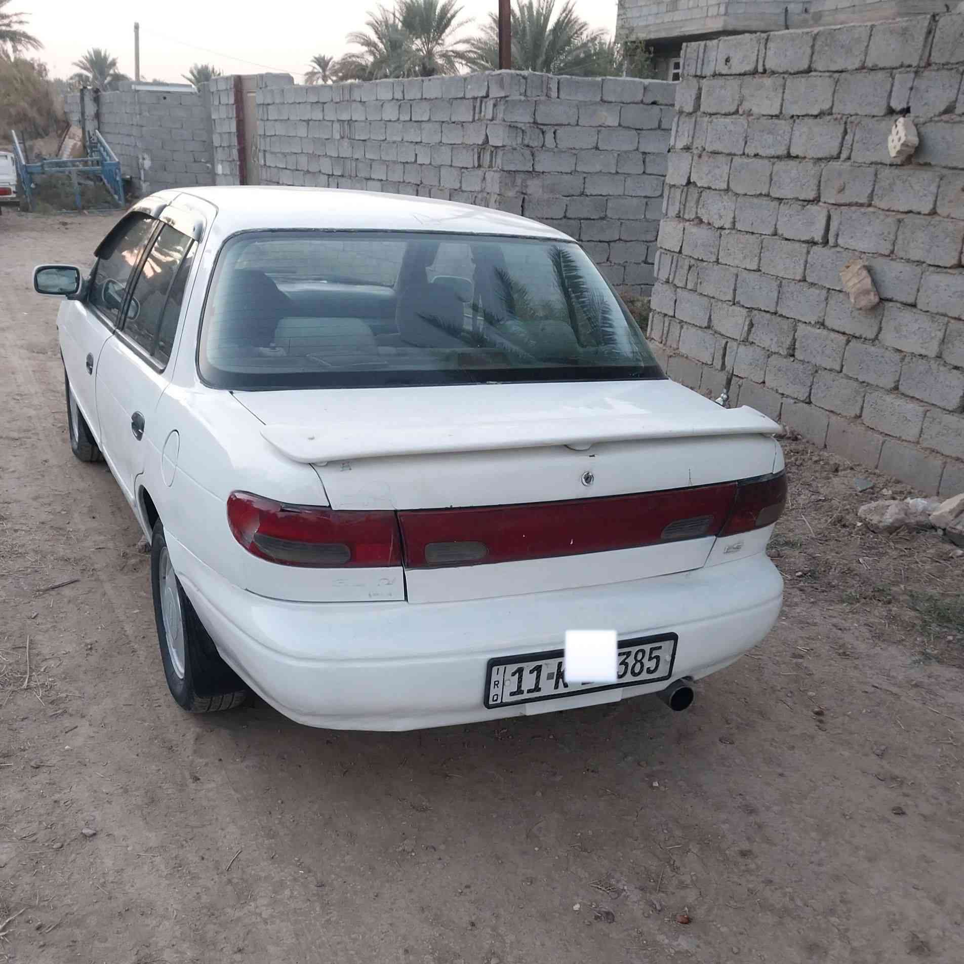 السلام عليكم سياره للبيع 
موديل 95
رقم بغداد  نكليزي

محرك كير اوتوماتيك  مكفول

محرك مسكر 
باقي التفاصيل التصال عله الرقم 
 ***********
