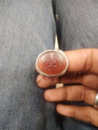 عقيق يماني • صياغة وحجر • محابس