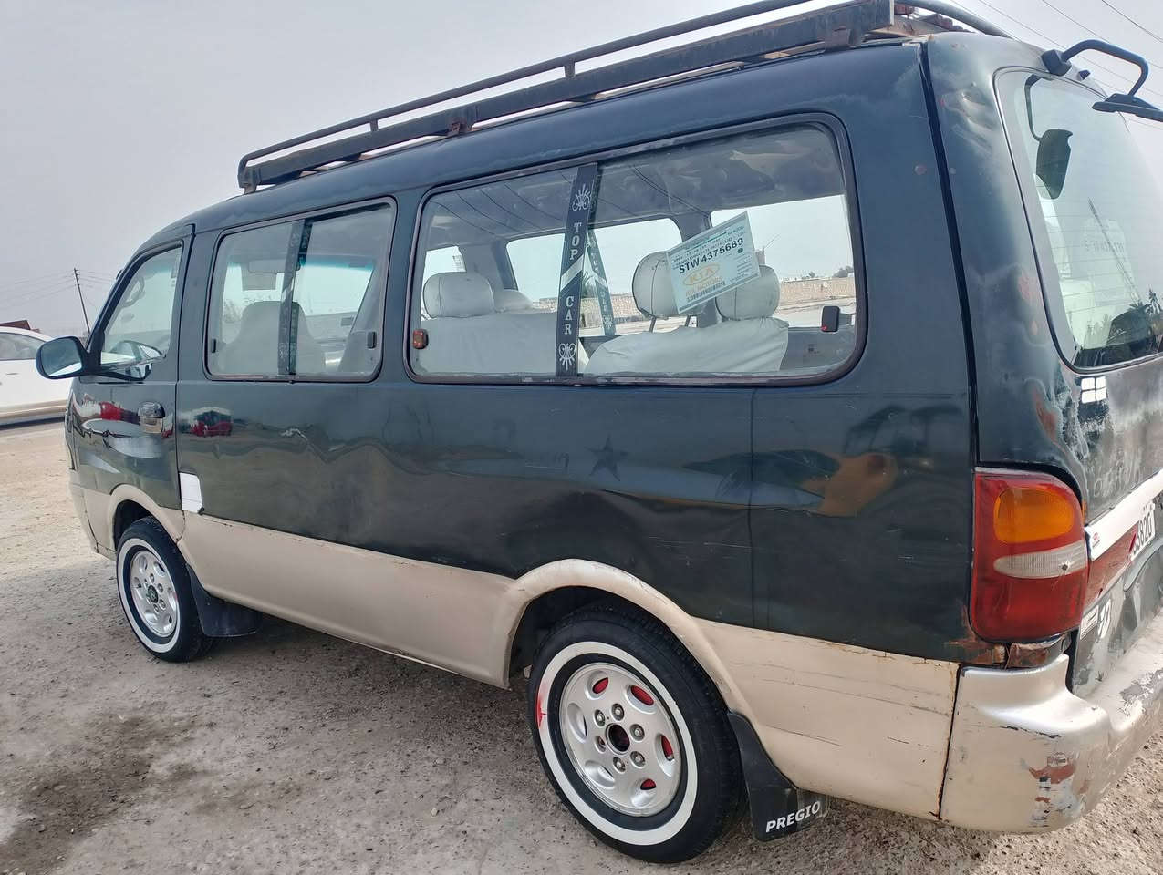 سلام عليكم 
بريجو سياحي مديل 96بسمي رقم بغداد الانكليزي مصفره. هيئه وغرامات  كير مكينه مكفولت مكينه لا تنقيص ولا تبخر
تخم تاير جديد سياره بدون معجون صورهه گدام عين سياره جاهزه سعرهه 63 رقم تلفون ***********  مكاني نجف كوفه
