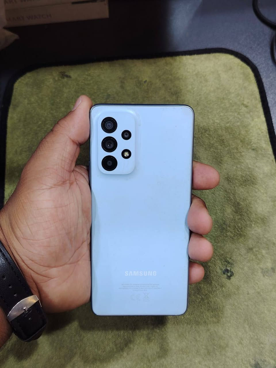 Galaxy A53 5G
سلام عليكم Galaxy A53 5G بلادي نظيف ذاكره 256 بطاريه 5000 مكاني بغداد تواصل *********** سعره 175 الف
