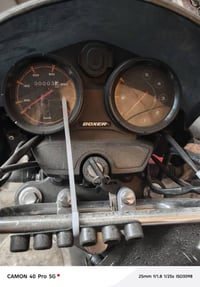 من رخصت الادمن عندي دراجه بوكسر موديل 25 بعده على وضع الشركه بس طلعته ...