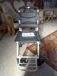 عربة معوقين • جديده • قابلة للطي