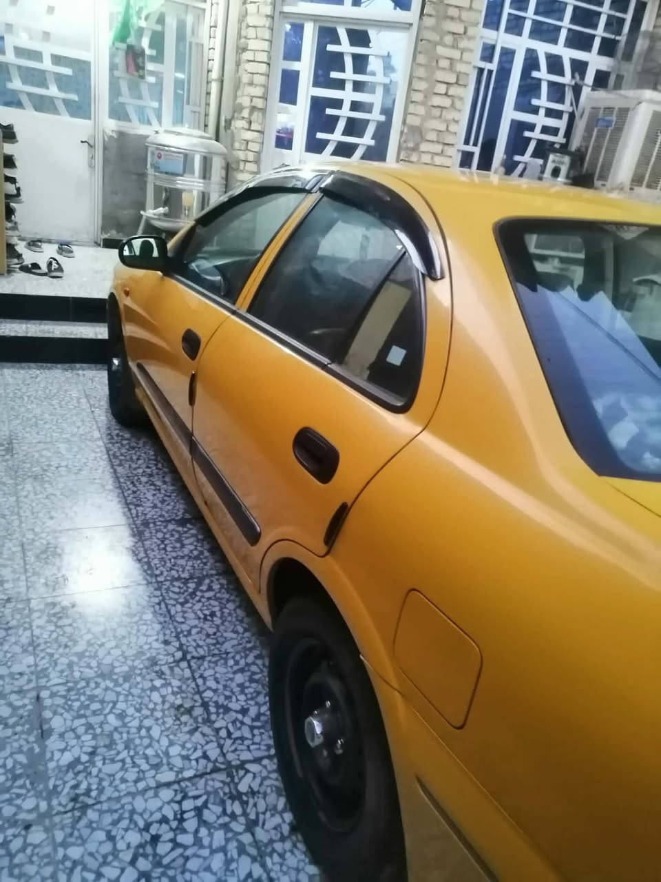 السلام عليكم
صني موديل 5 سياره جاهزه ما بيها نقص 
مكاني كربلاء 
السعر ٦٢ 
***********
