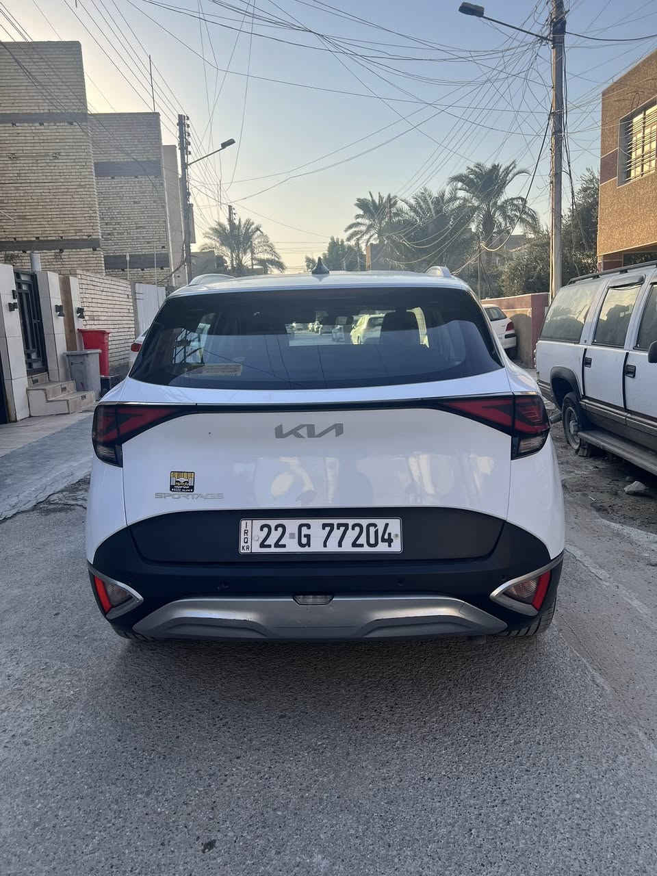 السلام عليكم سبورتج خليجي 2022
بيها رصعات خفيفة بالباب ماشيه 45 الف كيلو رقم اربيل
مواصفاتها : نص فول

1- بصمة 

2- تشغيل عن بعد

3- كشهن كهرباء

4- كشن وستيرن تدفئة 

5- كار بلي واير ليس

6- حساسات امامية وخلفية 

7- صندوق كهربائي

8-اوتو هولد 

السعر 210 وبيه مجال العنوان بغداد

للتواصل : ‭0773 528 8091‬
