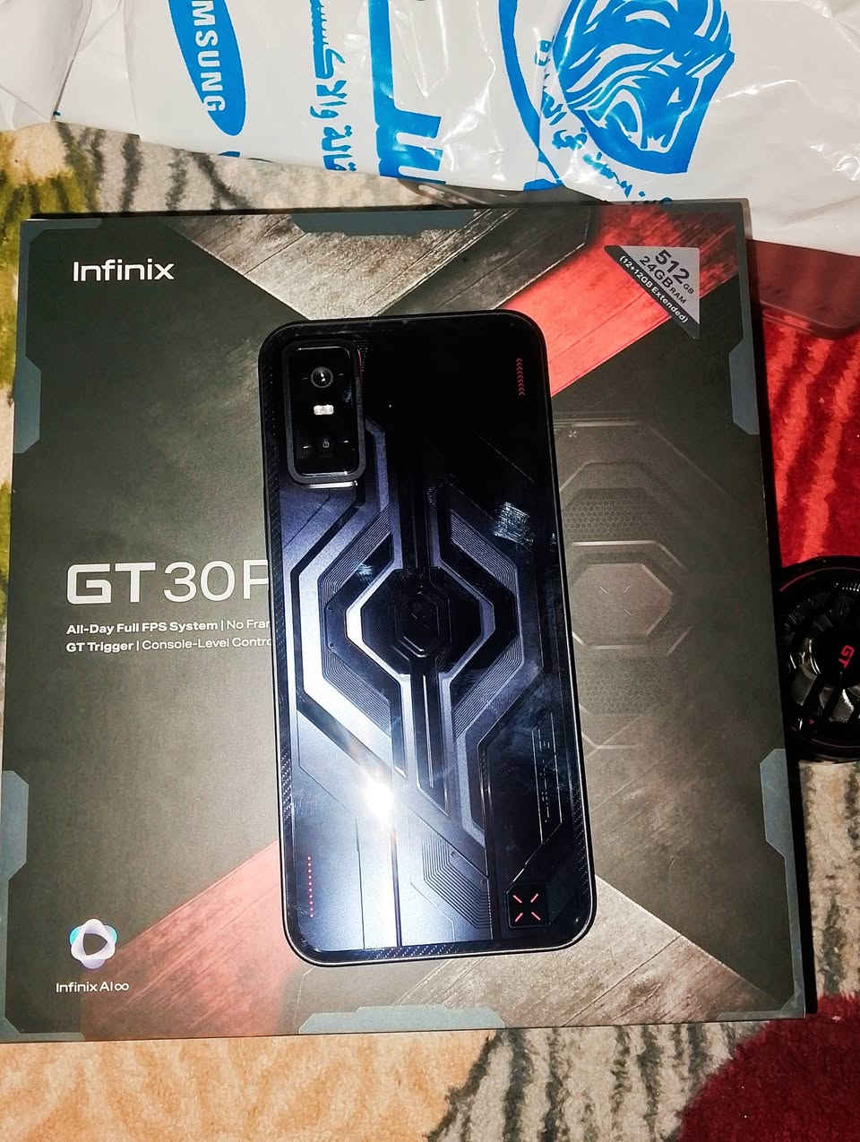 متاح جيتي30 برو مستخدم يوم واحد بلجيس
ذاكرة 12+512/12
غراض كامله نظافة 💯
ببجي 120 فريم ثابت شاشه 144 هرتز
 السعر 410وبي مجال 
 مكاني حله طهمازيه


**إذا كنت صاحب هذا الإعلان وتريد حذفه لأي سبب، رجاءا أرسل رسالة إلى الدعم الفني**