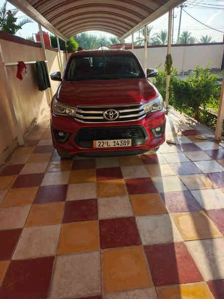 سلام عليكم 
للبيع تويوتا هايلوكس موصفات TRDموديل 2019 محرك 6 سلندر رقم أربيل تحويل مباشر كفاله عامه سياره جديده وجاهزه من كلشي السعر 3 شدات وبيه مجال الاستفسار ‭٠٧٧١ ٣٣٨ ٣٤٩٠
