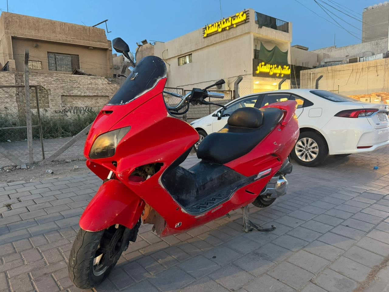 السلام عليكم 
فورزه 06
 دراجه نكره بكل وكت 
قبل ٣ ايام بدت ادخن 

السعر ٣٧٥ و بيها حك الجيه
تجي تشوف و تقتنع و تشلع عيوني 
اكفلك سرقه و الامور القانونيه
غير شي ابيعلك كوم حديد 

مكاني بغداد زيونه او بلديات
***********
