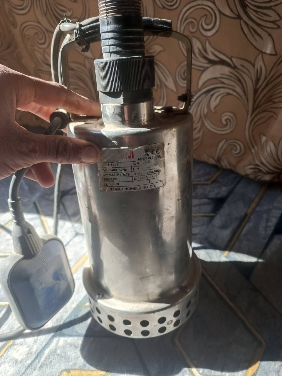 السلام عليكم ماطور غطاس لبيع ***********
