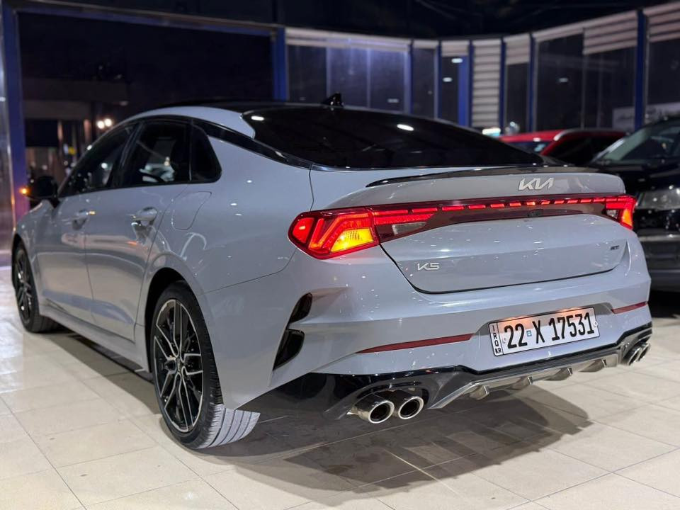 #المركبة : كيا K5 فئة GT لون سموك موديل 2023
#الضرر : جاملغ مع طرف البنيد
#الرقم : أربيل الحديث ( تحويل او وكالة )
#الايرباكات : بدون ضرر اي ايرباك

•المواصفات :

▪️السيارة : #كيا K5 GT لون مميز
▪️الموديل :  2023
▪️المحرك : 2500  توربو (اربعة سلندر)
▪️العداد: 34 الف ميل حقيقي
▪️حجم الويل: ويل كب حجم 19 مع طقم تايرات بحالة ممتازة
▪️لايتات زينون اربع عدسات مع حاجب LED مع اشارة LED
▪️بصمات عدد 2 للأبواب مع بصمة تشغيل
▪️قمارة بانوراما
▪️رادار امامي مانع تصادم
▪️رادار جانبي (نقاط عمياء)
▪️شاحن لاسلكي
▪️اشاير بالمرايا الجانبية
▪️كامرة خلفية دوارة اصل مع الستيرن
▪️شاشة الدشبول حجم كبير للتحكم بأيعازات السيارة
▪️كشنات السيارة حظن رياضي جلد اسود اصل
▪️تدفئة للگشنات الأمامية
▪️تبريد قطعتين امامي وخلفي
▪️شاحن لاسلكي ( واير ليس )
▪️خمسة وضعيات للقيادة
▪️تشغيل عن بعد
▪️سستم صوت
▪️سايد بريك دگمة
▪️تحكم ستيرن جهتين بلوتوث وحاكية وكروس سرعة وتحكم صوت 
▪️نظام ABS مانع انزلاق
▪️السيارة جديدة وبوضع الشركة.

السعر المطلوب : 212 ورقة مع المجال
 
الاتصال على : ***********
***********

مكانها النجف الاشرف
