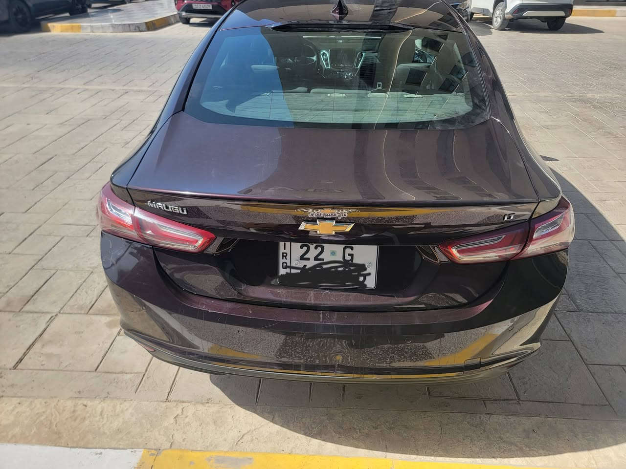 ماليبو ٢٠٢٠ LT للبيع (او مراوس ماليبو احدث)
اللون كرزي
رقم اربيل جديد بأسمي، هزة وسنوية صالحة.
وارد أمريكي،  حادث دعاميات (مبدلة ومصبوغة)، بدون ايرباك.

رقم الشاصي
1G1ZD5ST1LF023409
ماشية حاليا ٧٧ الف كيلو
المواصفات: حساس خلفي، رادار جانبي، تدفئة كشنات، ويل ١٧
ما عدا الأساسية(بصمة ابواب، كاميرا، تبريد منفصل، شاشة، تشغيل عن بعد، لد امامي وخلفي، مثبت سرعة)

عليها تخم تاير جديد، باتري اصلي جديد، صدر أمامي جديد، تخم لايت لد، زوج بصمات.
سبير وعدة وكتلوكات وكاعيات الاصلية كلها موجودة.

السعر: ١٣٧
بغداد/حي الجهاد/مجمع النسيم

***********
