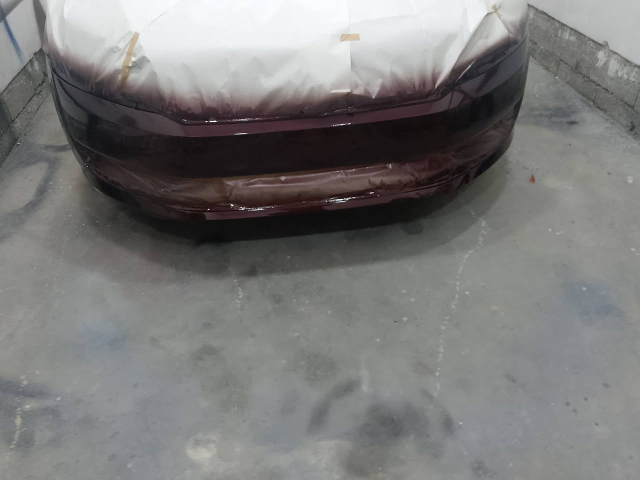 قبل وبعد صبغ دعاميات باسات ميتاليك العنوان قرب المحافضه الجديده ***********
