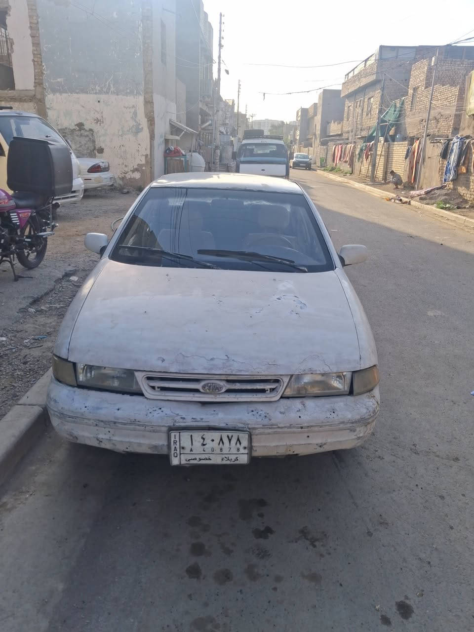 السلام عليكم كيه سيفيه موديل 93 كير مكينه مكفولات السيارة رقم كربلاء راعيها بغداد سياره مكانها بغداد حي الجهاد رقم هاتف *********** واتساب، *********** سعر السيارة 18 ورقه وبيها مجال قليل
