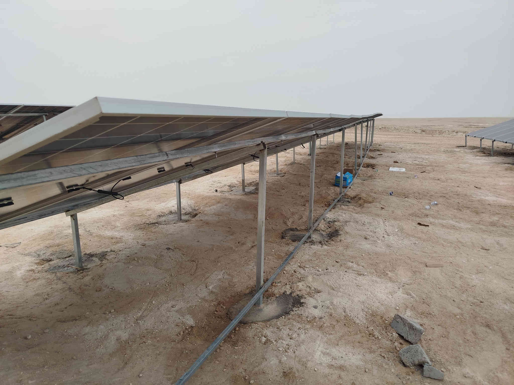 تم انجاز مشروع غطاس زراعي
متكون 60لوح لونجي اصلي 620واط
انفيرتر زراعي ثري فيز 30kw
قواعد حديد مغلون 
اسلاك خاصه 
بورد حمايه متكامل 
***********
***********
