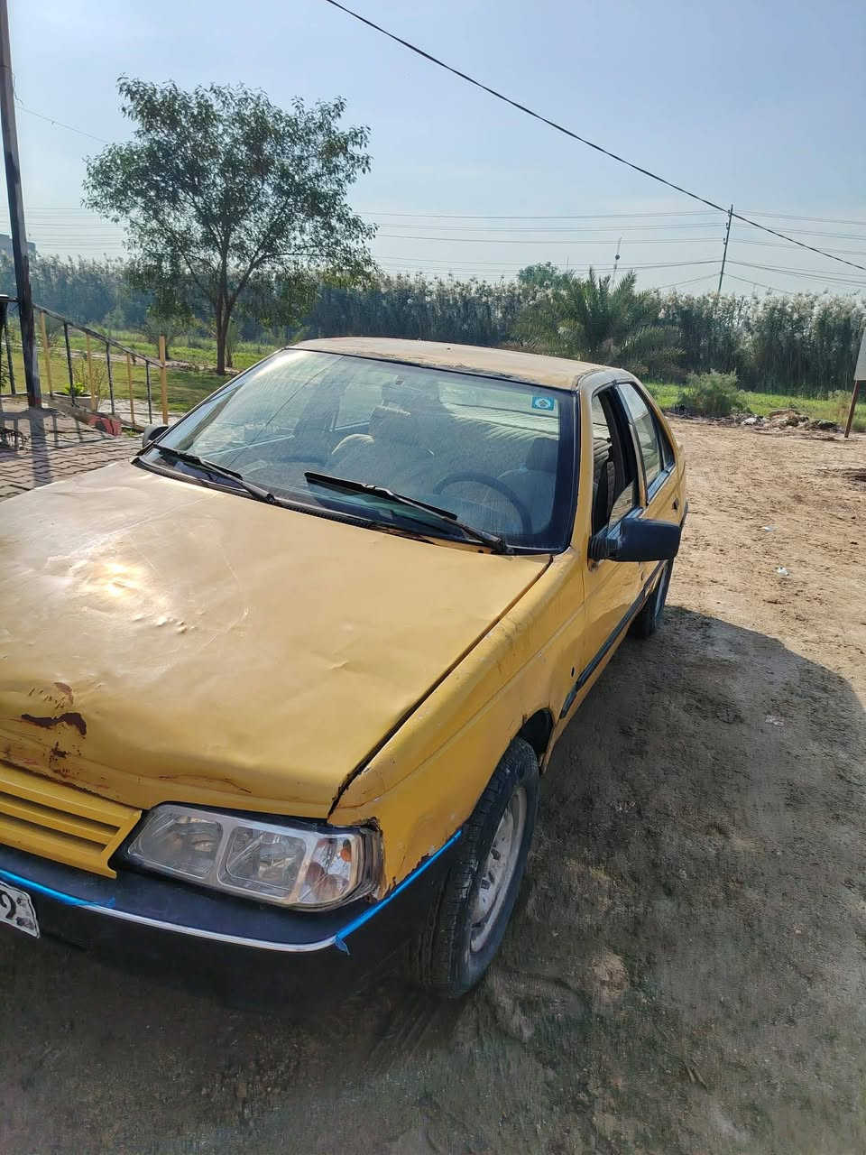 السلام عليكم 
 بيجو روى رقم نجف الرقم الانكليزي
سنويه ل29
عندي وكاله بالسياره ومداور ثاني يوم 
كير ومكينه كورلا لاتبخير ولاتنقيص 
حداديه وكهربائيات جاهزه السياره مابيهه نقص 
مصفره هيئه وغرامات 
السعر 21$وبيهه مجال بسيط
مكان السياره الديوانيه الحمزه الشرقي 
الرقم***********
