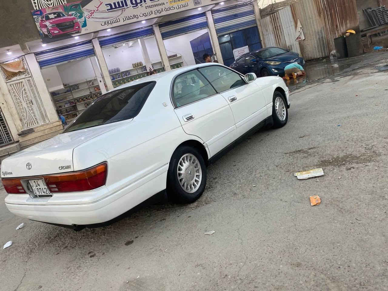 سلام عليكم تيوتا كراون بطه موديل 1995 فنر بلاد سياره مكفوله كص ونقل جثه وضربه وخياس صبغ جمالي سياره تخم تاير جديده كهربائيات كله تشتغل حداديه ميه بلميه تبريد ثلج منضومه زنون اصليه شاشه كامره خلفي سياره فول موصفات رقم بصره دولي سنويه باسمي تحويل مباشر تريد وكاله سعر 62 بيه مجال قليل سياره احلى من صور عنواني ناصريه مركز*********** ناصرية, ذي قار
