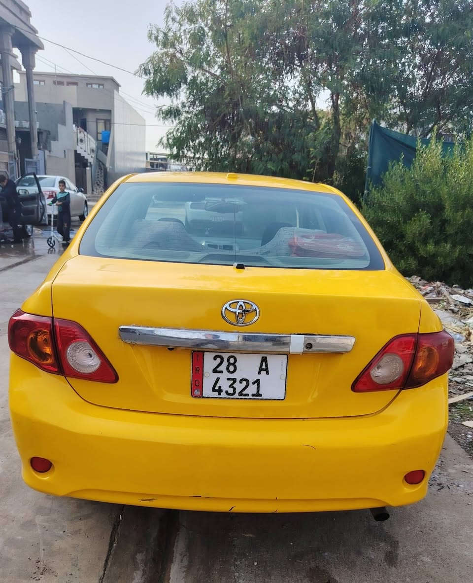 للبيع فقط
كورلا 10 كندي رقم نجف &بأسمي. 
ضرر ٣ قطع اماميه تبديل وتعديل فقط بروس الشواصي. 
كير محرك تبريد تدفئه شرط.
حداديه امامي وخلفي جديد.
تايرات جدد. 
باتري جديد. 
ماطور ستيرن ومشط جدد. 
دهن كير وفلتر جديد. 
سياره جاهزه إن شاء الله للشغل.
السعر 110 وبيها مجال.
عنوان كركوك.
رقم الهاتف.. ***********
