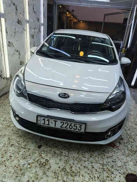 كيا ريو خليجي 2016 مكفولة من صبغ فقط بارد بجاملغ الامامي وصعه بالباب فقط
ماشيه 84
مكينه 1600 دبل قطره 
تخم تاير جديد 
اشاير بالمري
مري شفط
رقم بغداد 
السعر 110 وبيه مجال قليل
مكان بغداد
***********
