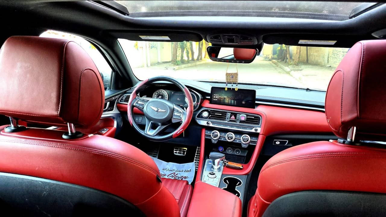 السلام عليكم
للبيع او مراوس باقل منها

🚗 للبيع | Genesis G70 2023 – 2.0T توربو محرك 4 سلندر

 تجمع بين القوة والراحة.

🔹 المواصفات: 1/1 

1.محرك 2.0 لتر توربو اقتصادي وقوي
جير أوتوماتيك 8 سرعات

2.دفع خلفي (ثبات عالي وتجربة قيادة ممتعة)

3.شاشة وسطية كبيرة + Apple CarPlay

4.كاميرا خلفية + حساسات أمامية وخلفية

5.تشغيل بصمة + دخول ذكي

6.مقاعد جلد فاخرة لون أحمر

7.تبريد وتسخين 4 مقاعد

8.تبريد وتسخين المقود

9.فتحة سقف ( بانوراما)

10.تحكمان استيرن كامل

11.أنظمة أمان: مانع انزلاق + مثبت سرعة + تنبيه تصادم

🔹 تفاصيل السيارة:

1.وارد أمريكي 

2.الممشى: 32,000 كم

3.رقم بغداد تحويل مباشر

4.💰 السعر: 218$ ورقه 

5.📍 الموقع: بغداد

اخوان السياره جاهزه بدون اي نقوصات والسياره داخل احمر بلادي السونار مرفق مع الصور  مع رقم الشاصي
الحادث بدون دواخل لاشاصي ولا لغد ايرباك استيرن وراجع بلادي
واي استفسار اني حاضر

***********

***********

( محمد الصعب )
