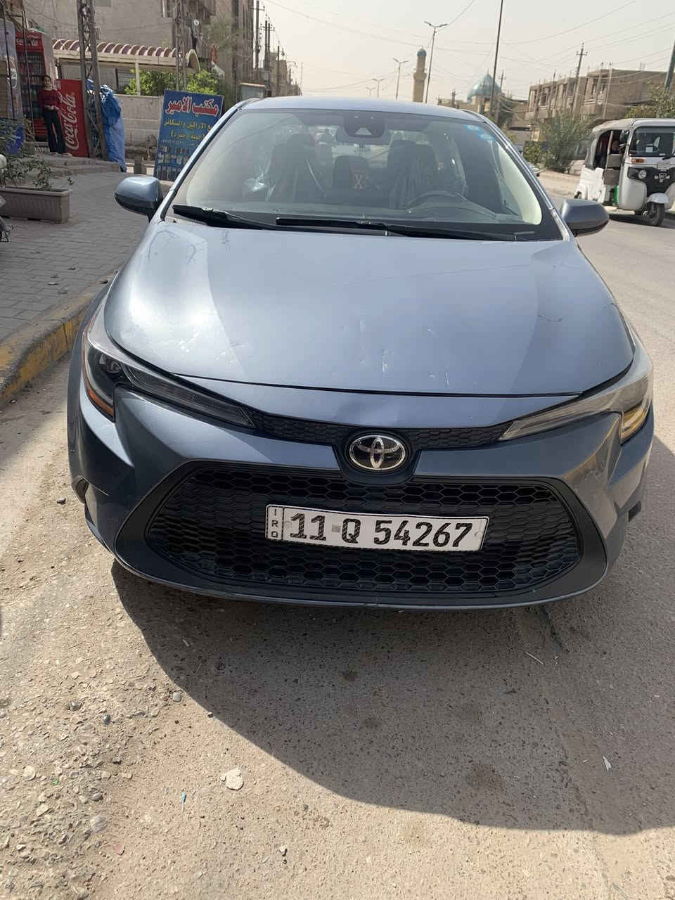 كورلا ٢٢ وارد امريكي ماشيه ٥٥ رقم بغداد باسمي نص فول سيارة جاهزة وجديدة حادثها بداية البنيد وشوية من جاملغ ايرباك طاك صور الحادث بالمنشور مكاني بغداد الشعب  با اسمي  السعر ١٤٢ للاتصال ***********
