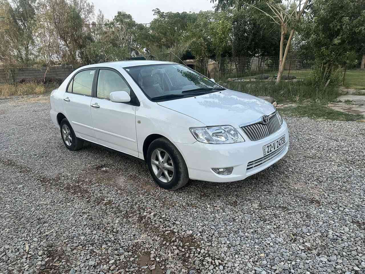 كورلا 2005 بيكاتشو صبغ عام بدون حادث تغير لون فقط من احمر الى ابيض  محرك 1600
گير اوتو جوم اوتو 
تخم تاير جديد  
السعر 70  بيها مجال بسيط
مكان السياره الحويجه- الحلوات
***********
ملاحظه: بيع نقد
