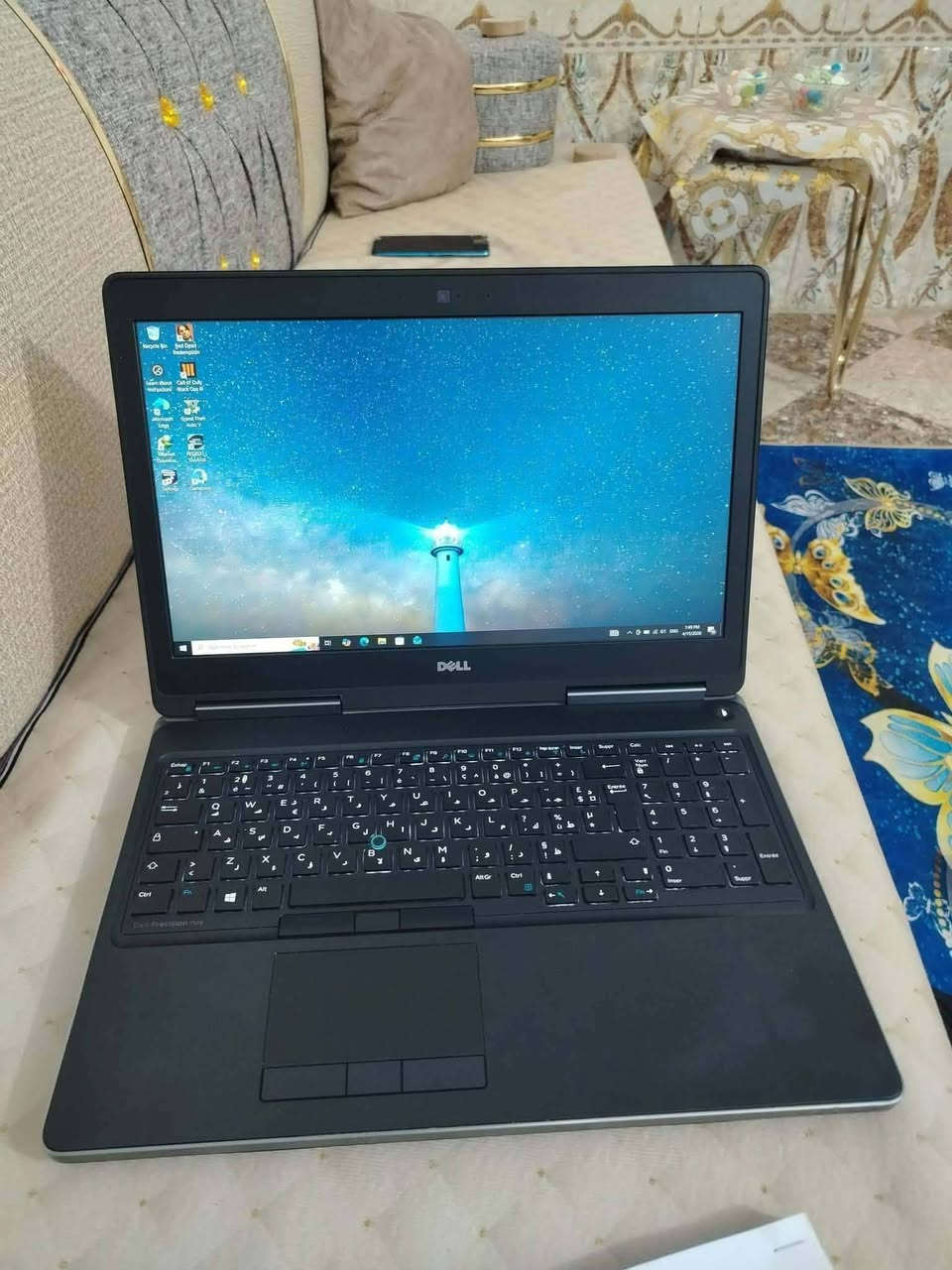السلام عليكم
لابتوب للبيع dell 7510

6820h

4g v ram خارجي quardo m2000m
يشغل god of war 2018
16ram 512ssd

 350 الف دينار


**إذا كنت صاحب هذا الإعلان وتريد حذفه لأي سبب، رجاءا أرسل رسالة إلى الدعم الفني**