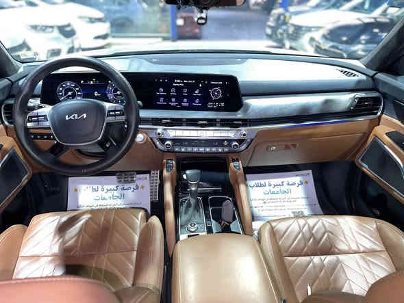 #كيا تيلورايد فئة SX PRESTIGE أعلى فئة موديل 2024
#الضرر  : جاملغ خلفي فقط
#الرقم : مرقم اربيل (الرقم الدولي تحويل او وكالة )
#الايرباك : بدون ضرر اي ايرباك

#المواصفات : 
▪️السيارة : كيا تولارايد SX PRESTIGE X - LINE X PRO لون زيتوني
▪️الموديل : 2024
▪️المحرك : 3.8L (ستة سلندر)
▪️العداد : 9 الاف ميل حقيقي
▪️حجم الويل : ويل كب حجم 19 اسود مع طقم تايرات بحالة ممتازة
▪️كامرة محيطية عدد 5 برؤية 360 درجة
▪️كشنات السيارة جلد فاخر لون قرميدي اصل
▪️فتحات سقف 2
▪️بصمات عدد 2 للأبواب مع بصمة تشغيل
▪️خاصية تحديد المسار
▪️رادار امامي للتوقف التلقائي
▪️حساس امامي و خلفي
▪️حساسات و رادارات الاجتياز الجانبية (نقاط عمياء)
▪️كامرة خلفية دوارة اصل مع الستيرن
▪️تحكم فول كهرباء لمقاعد المقدمة 
▪️شاشة الدشبول حجم كبير للتحكم بايعازات السيارة
▪️تدفئة وتبريد لكشنات المقدمة
▪️تدفئة وتبريد للكشنات الخلفية
▪️بردات خلفية اصل
▪️السيارة 7 راكب
▪️ثلاث قطع تبريد
▪️تشغيل عن بعد
▪️جنطة كهرباء
▪️سستم صوت HARMON / KARDON
▪️تحكم ستيرن جهتين بلوتوث وحاكية وكروس سرعة وتحكم صوت 
▪️نظام ABS مانع انزلاق

نكفل السيارة من ( الغرق و الشاصي والايرباك ).

السعر المطلوب : 380 ورقة مع المجال
 
الاتصال على : ***********

معرض سما دبي لتجارة السيارات والمزادات الامريكية
النجف - المدينة المائية -مقابل حي الجامعة
اهلا ومرحبا بكم
