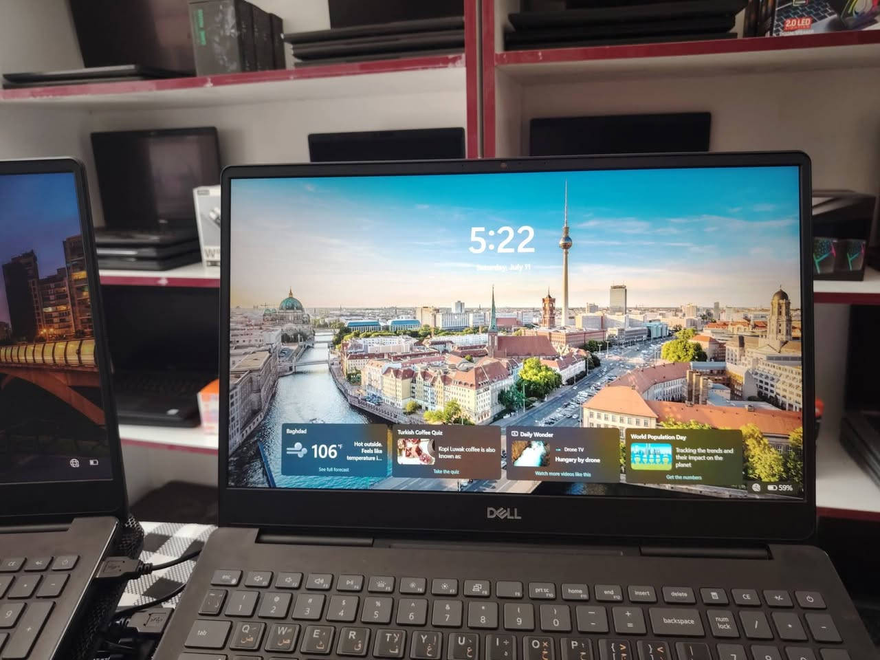 لابتوب Dell Vostro 7590
⚜️ المواصفات:
⚜️ المعالج: Core i7 — الجيل التاسع — فئة H
⚜️ الرام: 16 كيكا
⚜️ الهارد: 512 كيكا SSD
⚜️ كرت شاشة خارجي: NVIDIA GeForce GTX 1650 — 4 كيكا
⚜️ حجم الشاشة: 15.6″ — دقّة FHD
⚜️ الكيبورد: ستيكر ضوئي
🎁 الهدايا والملحقات:
• حقيبة لابتوب
• شاحن لابتوب
• ماوس
• ماوس باد
• تغليف احترافي (داخل كرتونة)
🛡️ الضمان والخدمات:
• فحص اللابتوب و مقارنة المواصفات و النضافة قبل الاستلام عند المندوب.
• ضمان أسبوع كامل بعد الاستلام.
• تنصيب ويندوز حسب الطلب مع جميع البرامج الأساسية و Office مثبتة.
🚚 التوصيل: التوصيل متوفر إلى جميع محافظات العراق
📞 للحجز أو الاستفسار (متوفر واتساب):***********
📌 موقّعنا: بغداد الامين الثانية
💰 السعر: 650,000 دينار عراقي
