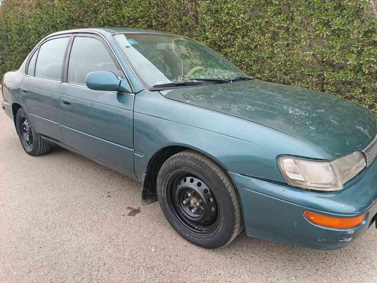 السلام عليكم من رخصة الادمن كورلا موديل 94 رقم بغداد اللون زيتوني كير دنفش اوتوماتيك ومحرك حجم 1800 مكفولات تبريد ثلج تخم تاير باسمي مشروع وطني مكان السيارة بغداد السعر 46 ورقة للاتصال *********** غير متواجد عالفيس
