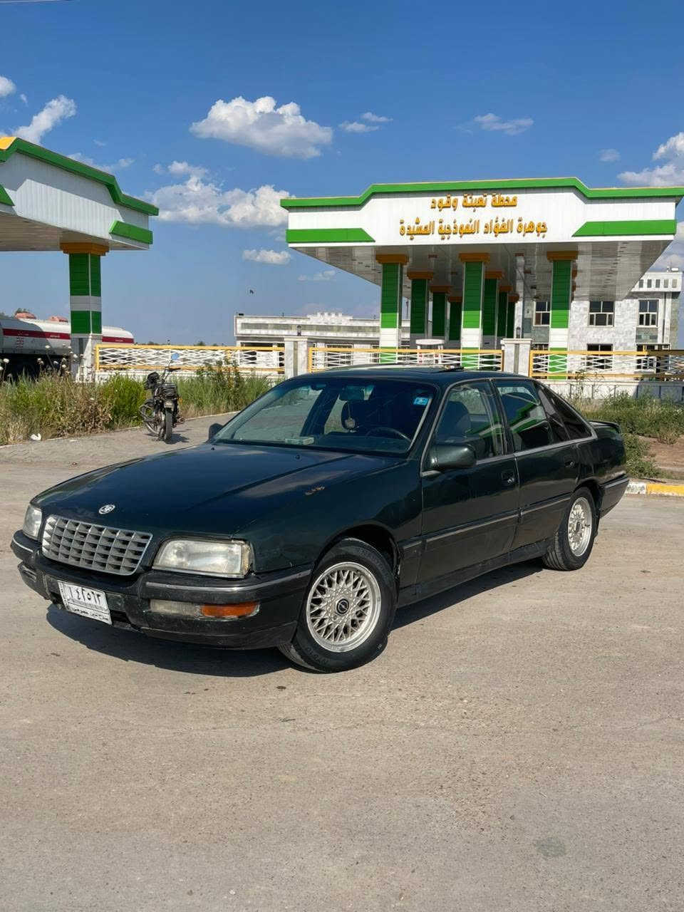 OPEL SENATOR
موديل.1991
رقم انكليزي هزه جديده بأسمي
كير ومحرك VVTI
صدر امامي خلفي جديد
راديتر جديد
تخم تاير جديد
فتحه 
ادامه كامله جاهزه من كل النواحي

السعر32 وبيها مجال بسيط

مكان السياره ديالى الخالص

استفسار...  ***********
