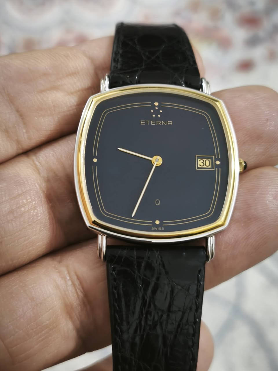 السلام عليكم..
اتيرنا كوارتز بطاريه الطوق ذهب نظافه تامه الساعه مخزنه
القطر ٣١:٣١ بدون الزمبلك
السعر ٣٠٠ دولار


**إذا كنت صاحب هذا الإعلان وتريد حذفه لأي سبب، رجاءا أرسل رسالة إلى الدعم الفني**