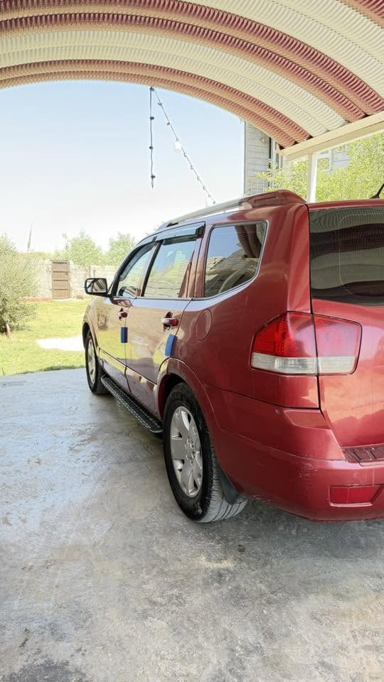 مهافي فول مواصفات خليجي مديل 2010 لون احمر  رقم بغداد بسمي هزه رقم جديد
محرك 6/سلندر 3800 بيها خيط بخار
كير اوتو وعادي
فتحه سقف
بصمه تشغيل 
موس فور ويل 4/4
كشنات جلد تدفئه تبريد
حساس خلفي كامره خلفيه
خزن ميموري كشنات كهرباء
3قطع تبريد شغال 
7 راكب 
ثلاجه داخليه
مري شفط تنزل ويه البك
اشاير بالمري
تحكمً ستيرن
جنطه كهرباء
حداديه نظيفه 
تخم تاير جديد
السياره صبغ عام بيها ضرر خلفي معمر جاهزه من كلشي
السعر 77 بيها مجال 
العنوان ديالى شهربان
***********
يرهم مراوس
