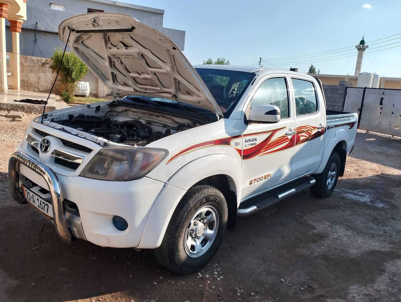 هايلوكس البيع موديل 2007 فور ويل رقم سليماني سنوية جديد 2030 سيارة جديدة. مكان السيارة ديالى مندلي ***********    ***********
