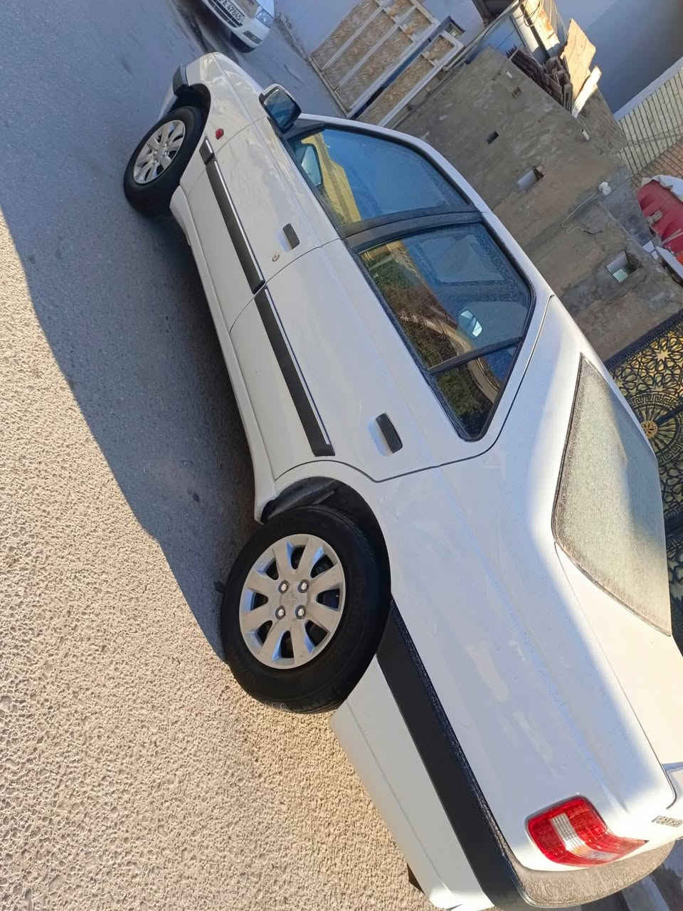 السلام عليكم البيع بيجو 2016 اكد405 رقم انكليزي بسمي سياره جاهزه مكينه كير حداديه تخم تأير سياره بيه باب صبغ بدون تبديل الباقي مكفوله السعر 53وبيه مجال الطيبين الهاتف *********** مكاني نجف سياره احله من صور
