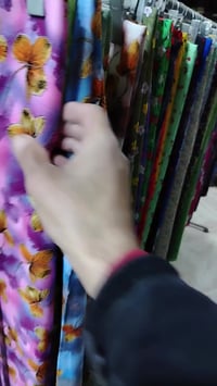 تركي خامية درجة إولى 🤩🌹  #اقمشة #تركيا #دمج_الوان اقمشة ادم واتساب 077...