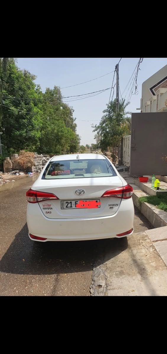 تيوتا يارس ٢٠١٩ خليجي وكالة ساز . ماشية ٩٥ الف 
مكفولة من الصبغ فقط بارد . مواصفات se . لدات دعامية . حساسات . تحكمات . مثبت سرعة . شاشة . مكينة ١٥٠٠ . كير محرك كفالة . رقم سليمانية بسمي 
السعر ١٣٠ $ . مكاني ديالى
*********** . لمعرفة التفاصيل المراسلة على الواتس اب
