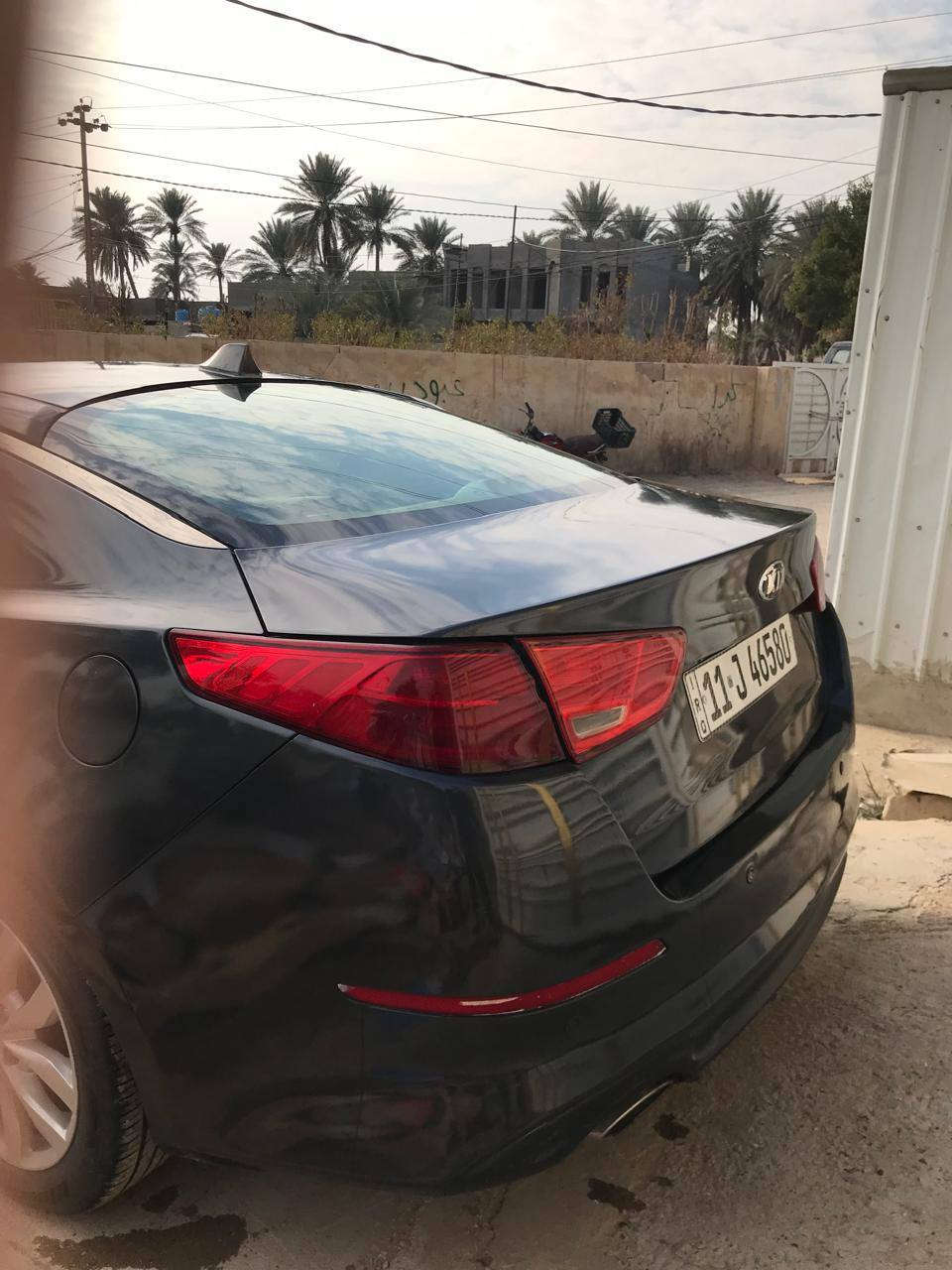 السلام عليكم
كيا اوبتيما 2015 وارد امريكي السياره فول مواصفات ماعدا الفتحه (كشن كهربائي _ مقاعد جلد _تحكم ستيرن _مثبت سرعه _تحديد مسار _ وبعد هوايه مواصفات) الغرفه VIP التبريد قطعتين ثلاجه، كير و محرك فول نظافه جدد
2400 GDI 
السياره مصبوغه حزام للجماليه وبيهه شخط بسيط بلباب مال الصدر 

 تخم تاير جديد حداديه جديده السياره مابيهه اي نقص 

السعر: 118 ورقه وبيه مجال عنوان السياره بابل 

للاستفسار:  ***********
