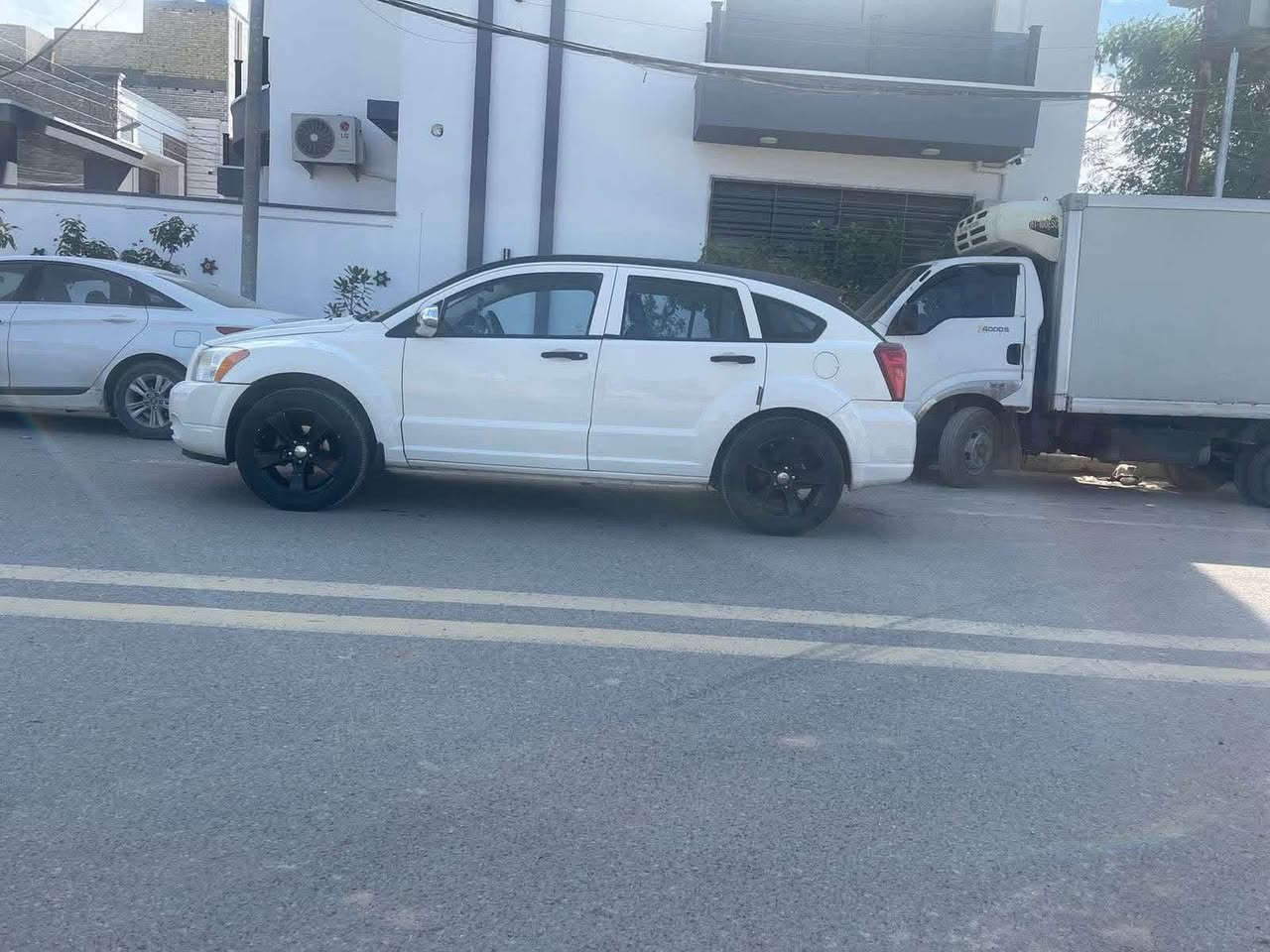 ‏‎دوج كاليبر موديل ٢٠٠٨ رقم بغداد مشروع وطني بسمي نواقص السياره  صدر تعبان لازم يتبدل  ويدت الباب الداخليه صفحة السايق    تبريد مكينه كير تمام بدون ايرباك حادث السياره باب خلفي جهة السايق وبالعراق باب خلفي عكس السايق مصبوغه حزام  بيع ومراوس$ للاستفسار الاتصال على الرقم ***********
ملاحظه السياره عليها غرامه ٥٠٠ الف تنزل من السعر 
سعر السياره٥٧

