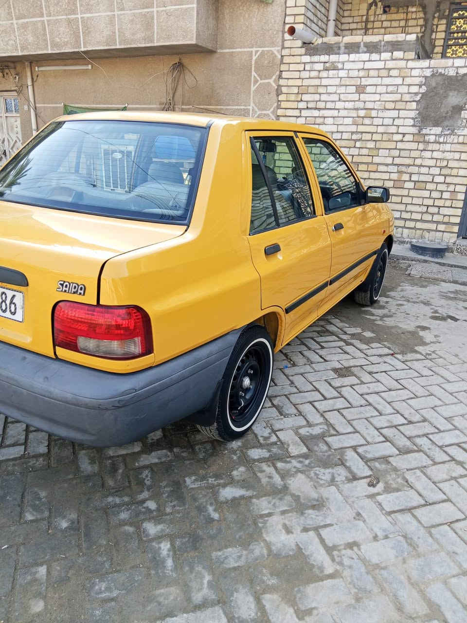 سلام عليكم سيايبا موديل ١٥
سياره رقم نكليزي هيئه غرامات مصفره 
مكينه كير خير من الله دوشمه عام 
بيها بس داير واحد معمر 
السعر ٤٦ 
الهاتف ***********
