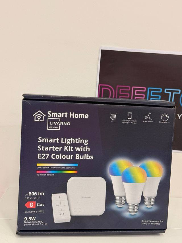 عندي ٤ كارتون سعر الكارتون الواحد ١٠ الف طقم إضاءة ذكية Smart Lighting Starter Kit with E27 Colour Bulbs من شركة LIVARNO Home (يحتوي على 3 لمبات ذكية + وحدة تحكم/بوابة Silvercrest + ريموت).
المواصفات الأساسية حسب العلبة:
قاعدة اللمبة: E27
ألوان: حتى 16 مليون لون
حرارة اللون: من 2700K (أصفر دافئ) إلى 6500K (أبيض بارد)
شدة الإضاءة: 806 لومن لكل لمبة
القدرة: 9.5 واط
التحكم عبر التطبيق + الأوامر الصوتية
يدعم التعتيم (Dimmable)
متوفر توصيل لجميع محافظات العراق

عندي ٤ كارتون سعر الكارتون الواحد ١٠ الف .


**إذا كنت صاحب هذا الإعلان وتريد حذفه لأي سبب، رجاءا أرسل رسالة إلى الدعم الفني**