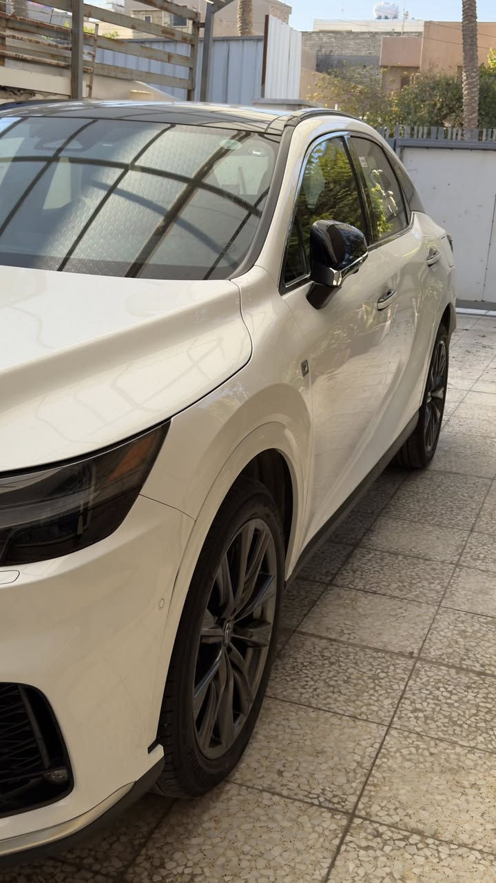 لكزس Rx350 F-Sport
موديل 2023 ماشية 1900 تقريبا خليجي كلين مكفولة من جكة الابرة
5 كاميرات
HUD
كل الكراسي كهرباء
جنطة كهرباء
كل الابواب بصمه
بانوراما
كراسي امامية والخلفية تبريد
محرك 2.4 Turbo 4 cylinder 
شاحن لاسلكي
 رادارات من كل الجهات
كل المواصفات بيها من امان واوتو بريك 
السعر 56500$ 
*********** واتساب 
مكان بغداد
