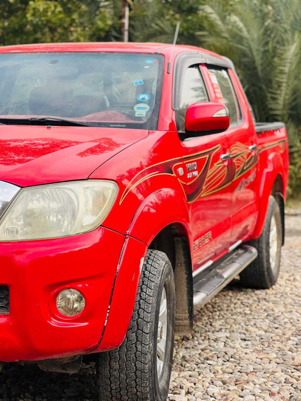 سلام عليكم 
هايلوكس فور ويل موديل 2010 كير اوتو ماتيك رقم اربيل بيه بارد بسيط ماشر  السعر 185الإتصال ***********
