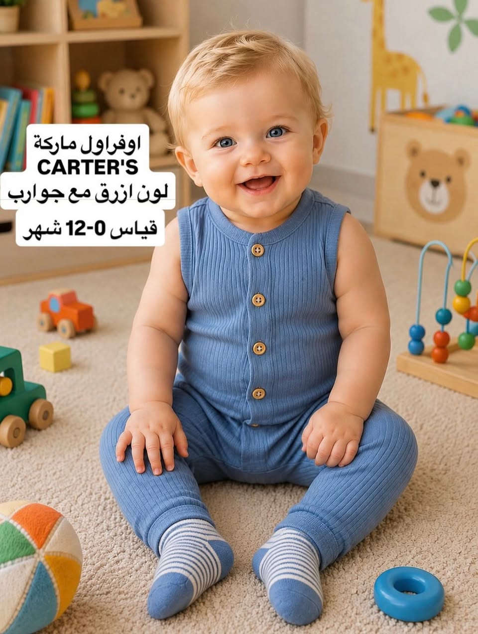 اي هاها يم الولد 
يم الولد حاجيني 
اي هاها يم الولد 
دموعي ترست عيني 
اي هاها يم الولد 
بس لامشة وناسيني 
اي هاها يم الولد 
تعبني خشمه العالي ….

جهاز الولد 

تشكيلة واسعة للاطفال من عمر حديثي الولادة لغاية عمر سنتين 
اسعار تنافسية والكمية محدودة 

نرحب بكم في متجرنا الاكتروني  اليكنزا 
 مختصين لبيع الملابس 
( الولادي 🧑‍🦱و البناتي 👱🏻‍♀️) 
متوفر تشكيلة ملابس واسعة من عمر حديثي الولادة
الى عمر 18 سنة 
يوجد موديلات محدودة للشباب والشابات 

جميع الملابس تم اختيارها لتسعد اطفالكم وتسعدكم بهم 
نوعية ممتازة … راقية … انيقة …. مريحة … واسعار مناسبة 
هدفنا التميز لطفلك 
عدد القطع محدود من كل موديل سارعو بحجز القطع قبل نفاذ الكمية 

نوفر لكم ارقى الملابس بماركات عالمية اوربية معروفة وبأسعار مخفضة جداً مقارنة في اي مكان اخر 
يوجد توصيل مباشر لكافة انحاء العراق 

تم شحن البضاعة من الامارات الى العراق 

رابط صفحة اليكنزا 

‏https://www.facebook.com/profile.php?id=61581339203938

‏https://www.instagram.com/eleganza.iraq.uae?igsh=MWlmOHVjaHJvMjg3Yg%3D%3D&utm_source=qr


**إذا كنت صاحب هذا الإعلان وتريد حذفه لأي سبب، رجاءا أرسل رسالة إلى الدعم الفني**