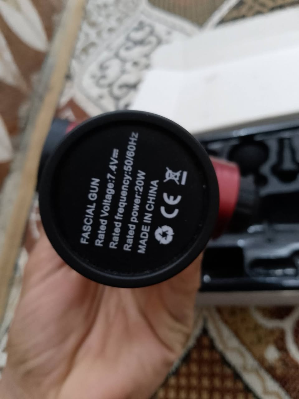 جهاز تدليك الحجم الجبير جهاز اصلي ودكتة كلش قويه 5 سرعات بي


**إذا كنت صاحب هذا الإعلان وتريد حذفه لأي سبب، رجاءا أرسل رسالة إلى الدعم الفني**