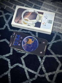 يفون 16 برو ماكس ذاكره 256  جديد جدا بطاريه97  كل غراضه موجوده  للاستف...